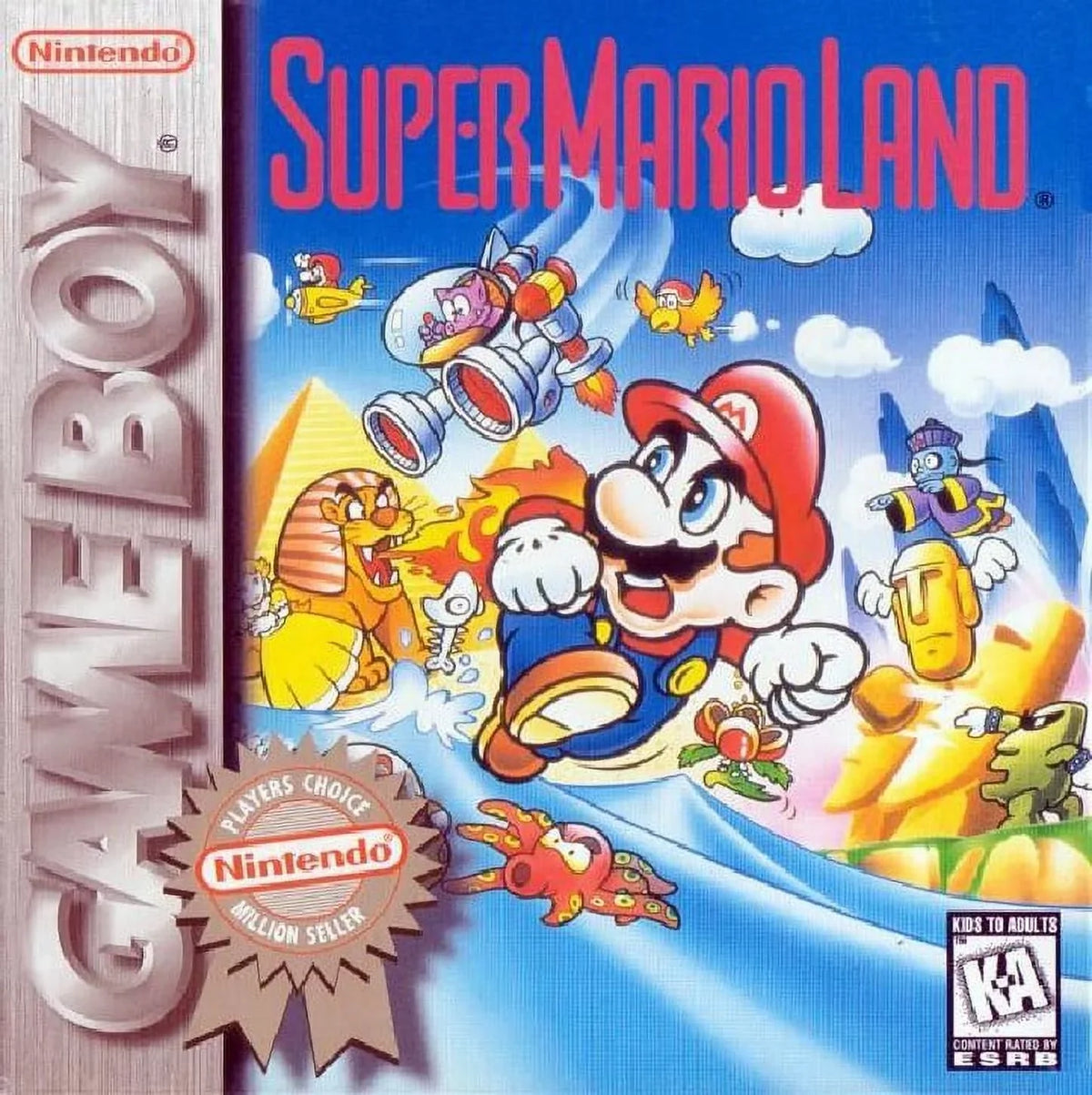 Restored Sizeuper Mario Land (Nintendo Game Boy, 1989) (Refurbished)