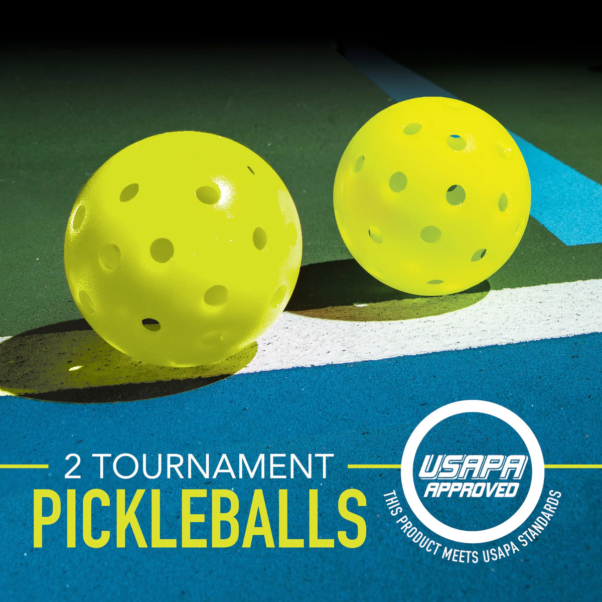 Franklin Sizeports Pickle Ball Paddle and Pickle Ball Sizetarter Sizeet - Includes 2 Aluminum Pickle Ball Paddles and 2 Franklin X-40 Pickle Balls - USizeAPA App roved