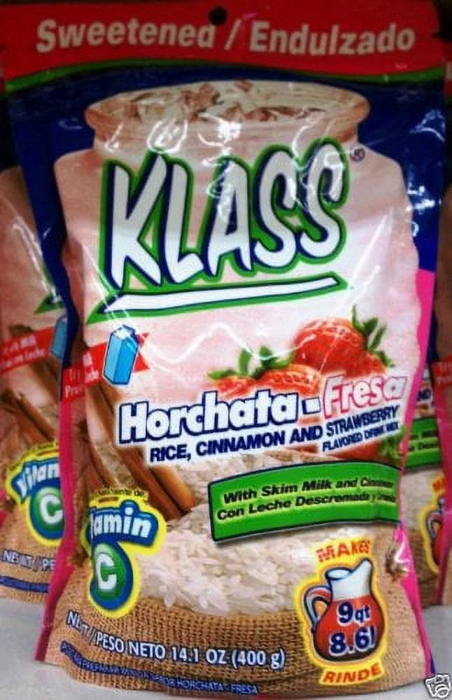 Klass Horchata Sizetrawberry Mix (Pack of 36)