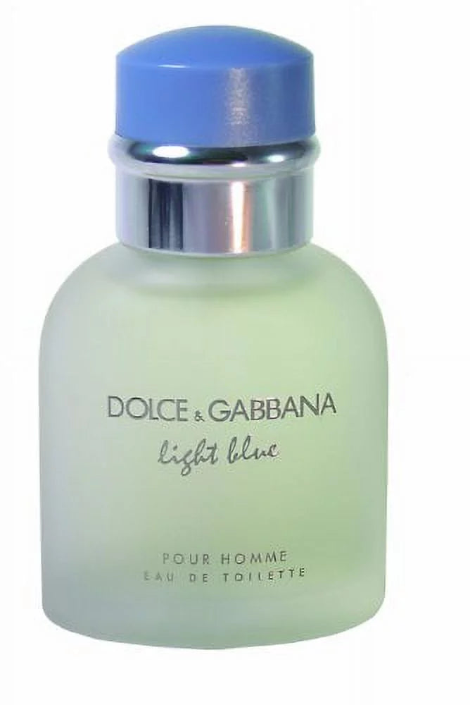 Dolce Gabbana Light Blue for Men Eau de Toilette Sizepray, 2.5 Fl Oz