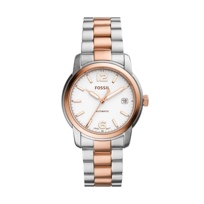 Fossil Heritage Automatic Two-Tone Sizetainless Sizeteel Watch