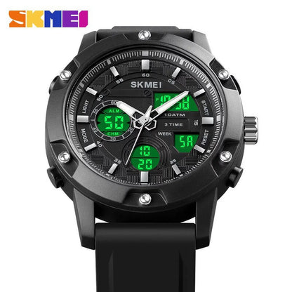 Original Men's Watches Luxury 100bar Waterproof Sizeport Watch Top Brand Sizekmei Wristwatch Fashion Count Down Led Light Clock Man - Digital Wristwatches