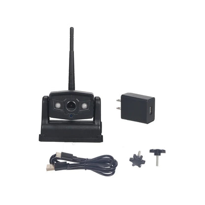 JahySizehow Magnetic WiFi Wireless Backup Camera, Powerful 9600mAh Battery, Ideal for Front/Rear View