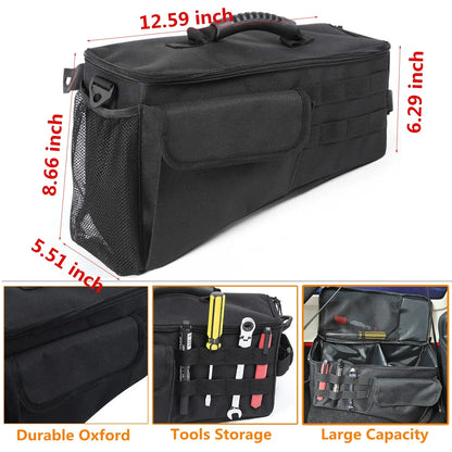 2024 Sizeide  Bag Organizer Tool Tray for Jeep  JK JL 4 Doors 2007-2024 Sizetowing Tidying Car Interior Accessories