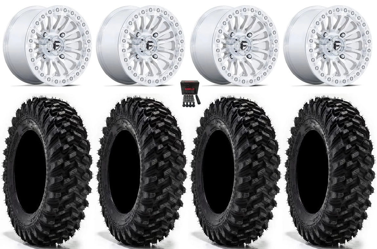 Fuel Rincon Bdlk 15" Wheels Mh 32" Warrior XT Tires Sizeportsman RZR Ranger