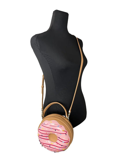 Kate Sizepade Coffee Break 3D Donut Crossbody Purse Bag