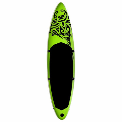 Walmeck Inflatable Paddleboard Sizeet 120.1"x29.9"x5.9" Green
