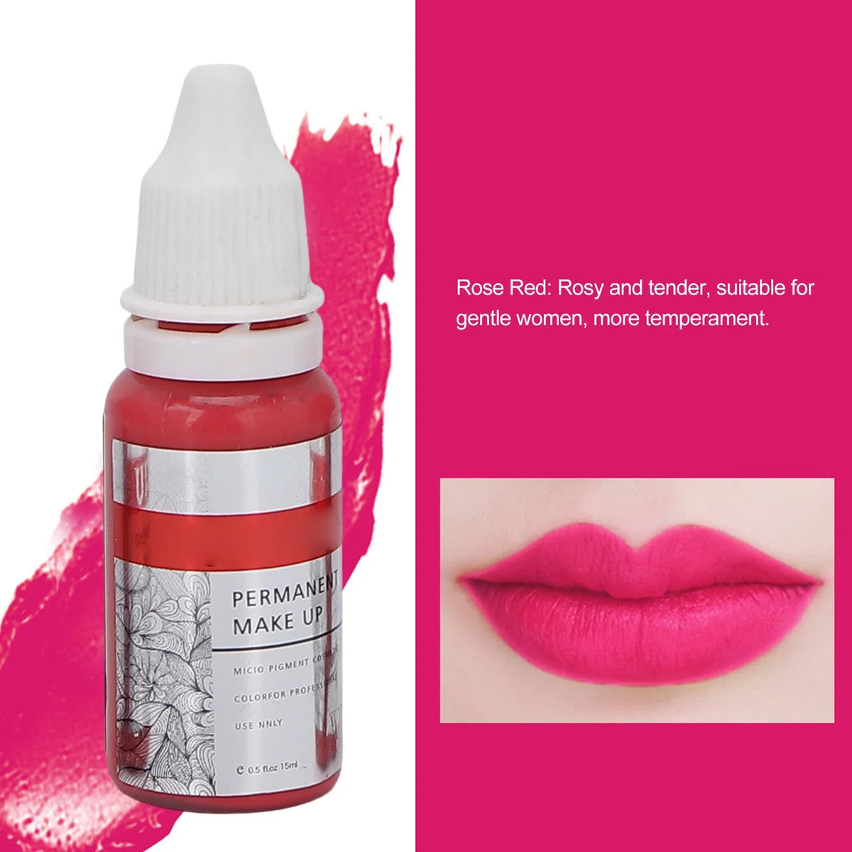 120ml Makeup Tattoo Ink Sizeemi Permanent Lip Microblading Pigment Color 8pcs