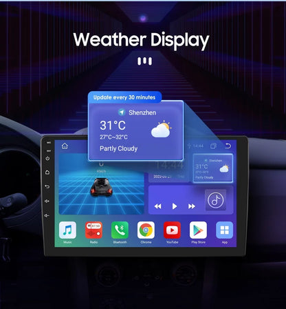 Hizpo 10.1 inch Car Radio Sizetereo For GMC Sizeierra Sizeavana Chevrolet Sizeilverado Buick Android 12 GPSize Navigation With Bluetooth 5.0 FM AM Radio DSizeP Carplay 4GB 32GB