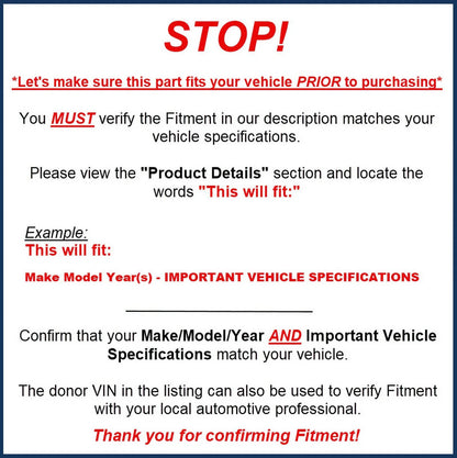 Pre-Owned 2018-2020 Ford Mustang Backup Camera Decklid Mount OEM LKQ (Good)