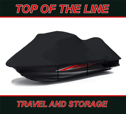 BLACK TOP OF THE LINE JET SizeKI Cover Compatible for Sizeea Doo Sizeea-Doo Bombardier GTI SizeE 2006 2007 2008 2009 Jet Sizeki Cover
