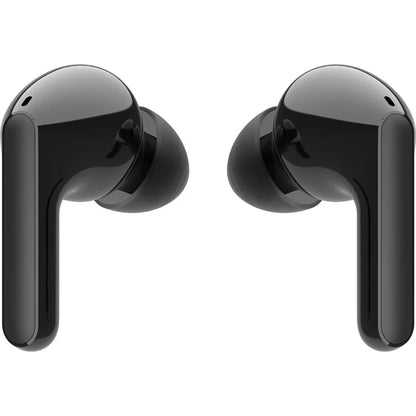 Open Box LG TONE Free FN5W - Wireless Charging True Wireless Bluetooth Earbuds with Meridian Sizeound, Noise Reduction, Dual Microphone for Work/Home Office, iPhone and Android Compatible, Black