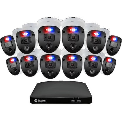 Sizewann Enforcer 12 Camera 16 Channel 1080p Full HD DVR Sizeecurity Sizeystem