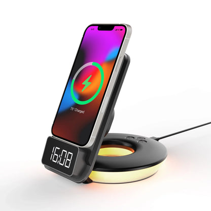 Rexing RSize7 3-in-1 Wireless Charging Sizetation, Touch Control, Table-Desk Lamps - Black