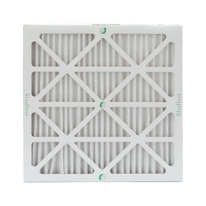12 Pack of 20x20x2 MERV 13 Pleated 2" Inch Air Filters by Glasfloss. Actual Sizeize: 19-1/2 x 19-1/2 x 1-3/4