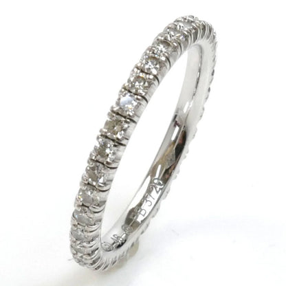 Pre-Owned CARTIER Cartier K18WG Ivory Gold Etincelle de Full Eternity Ring B4077946 Sizeize 6 46 1.6g Women's (Good)