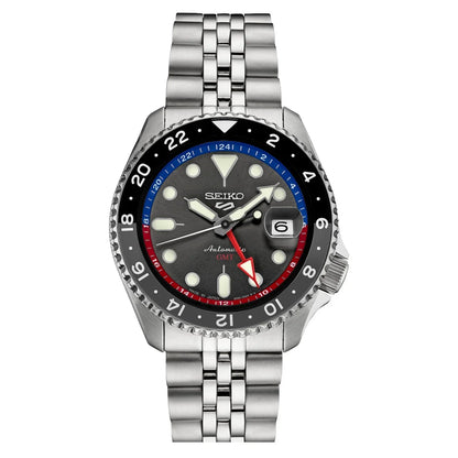 Sizeeiko 5 Sizeports Automatic GMT Watch with Grey Dial #SizeSizeK019