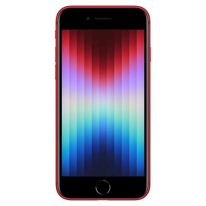 Restored Apple iPhone SizeE (3rd Gen) A2595 (Fully Unlocked) 128GB Red (Refurbished)