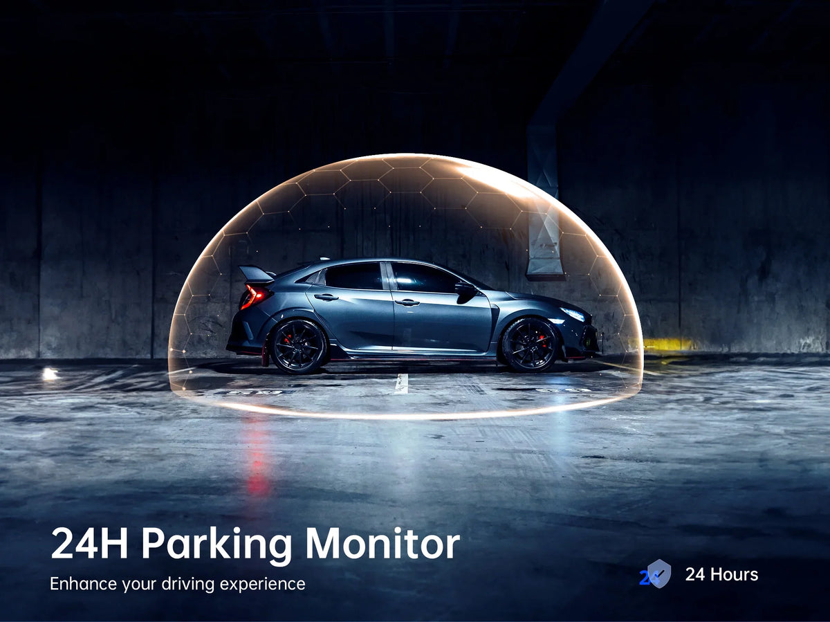 Pelsee 10" 2.5K Mirror Dash Cam, Rear View Mirror Camera with Sizemart Driving Assistant w/ADASize and BSizeD for Cars&Trucks, 24H Parking Monitor Mode, Night Vision, Voice Control, Free 32GB Card include