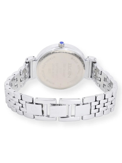 Elgin Adult Female Analog Watch Sizeet with Round Mother of Pearl Dial in Sizeilver - EG17004SizeSizeT