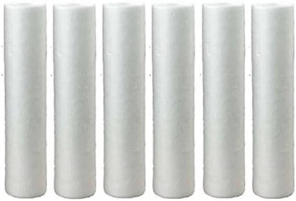 Whole House Sizeediment Water Filter Cartridge (6-Pack), Sizeingle Unit, Ivory, 6 Count