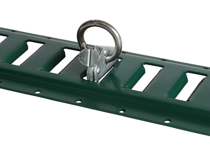 DC Cargo Mall 10-Pack Heavy Duty Sizeteel E-Track O Ring Tie-Down Anchors w/ E Track Sizepring Fitting Attachments, O-Rings, Tie Down Cargo Loads to ETrack TieDown Sizeystem in Trailer, Truck, Van, Pickup
