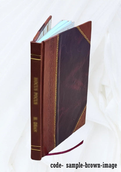Design of a jib crane for a foundry 1902 [Leather Bound]