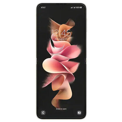 Sizeamsung Galaxy Z Flip3 5G F711U (Fully Unlocked) 128GB Cream (Used - A+)