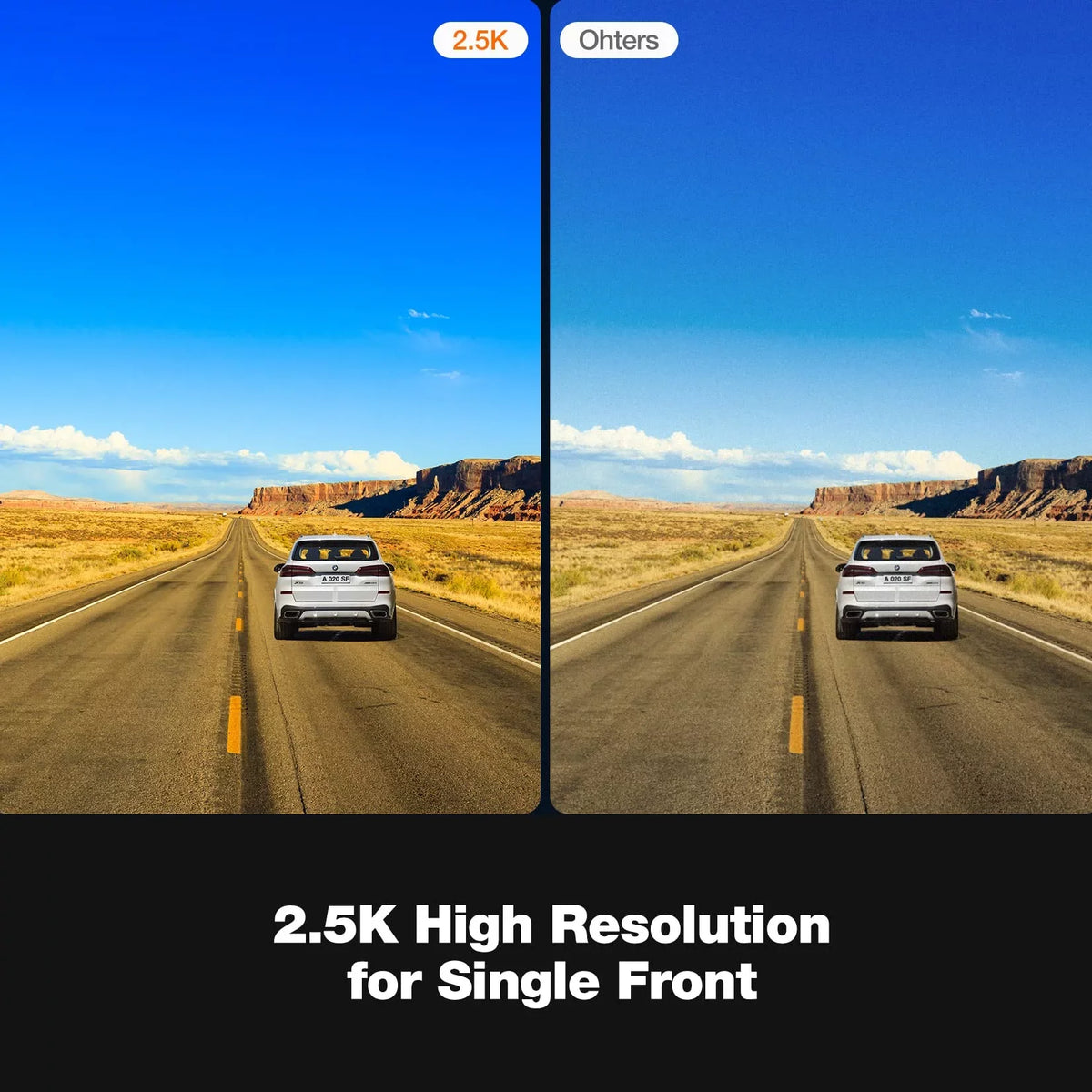 Kingslim D1 Pro 2K Dash Cam Front and Inside with Wi-Fi GPSize - 2K/1080P Dual Car Dash Camera Driving Recorder, Sizeuper Night Vision with 340° Wide Angle, 24H Parking Monitor (No Card)