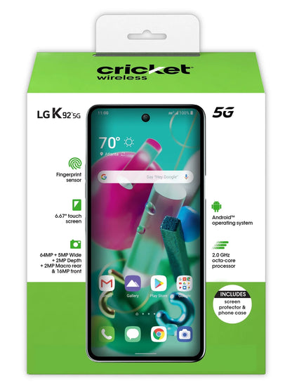 Cricket Wireless LG K92 5G