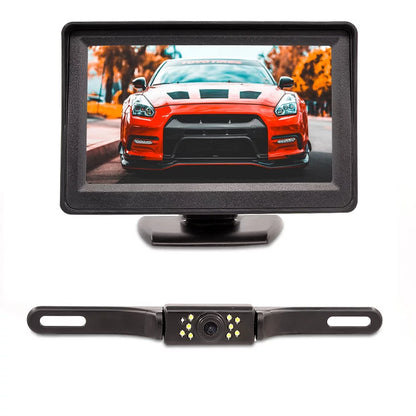 Backup Camera Monitor Kit,Car HD Reverse Camera for Car Truck Pickup SizeUV Lotorasia