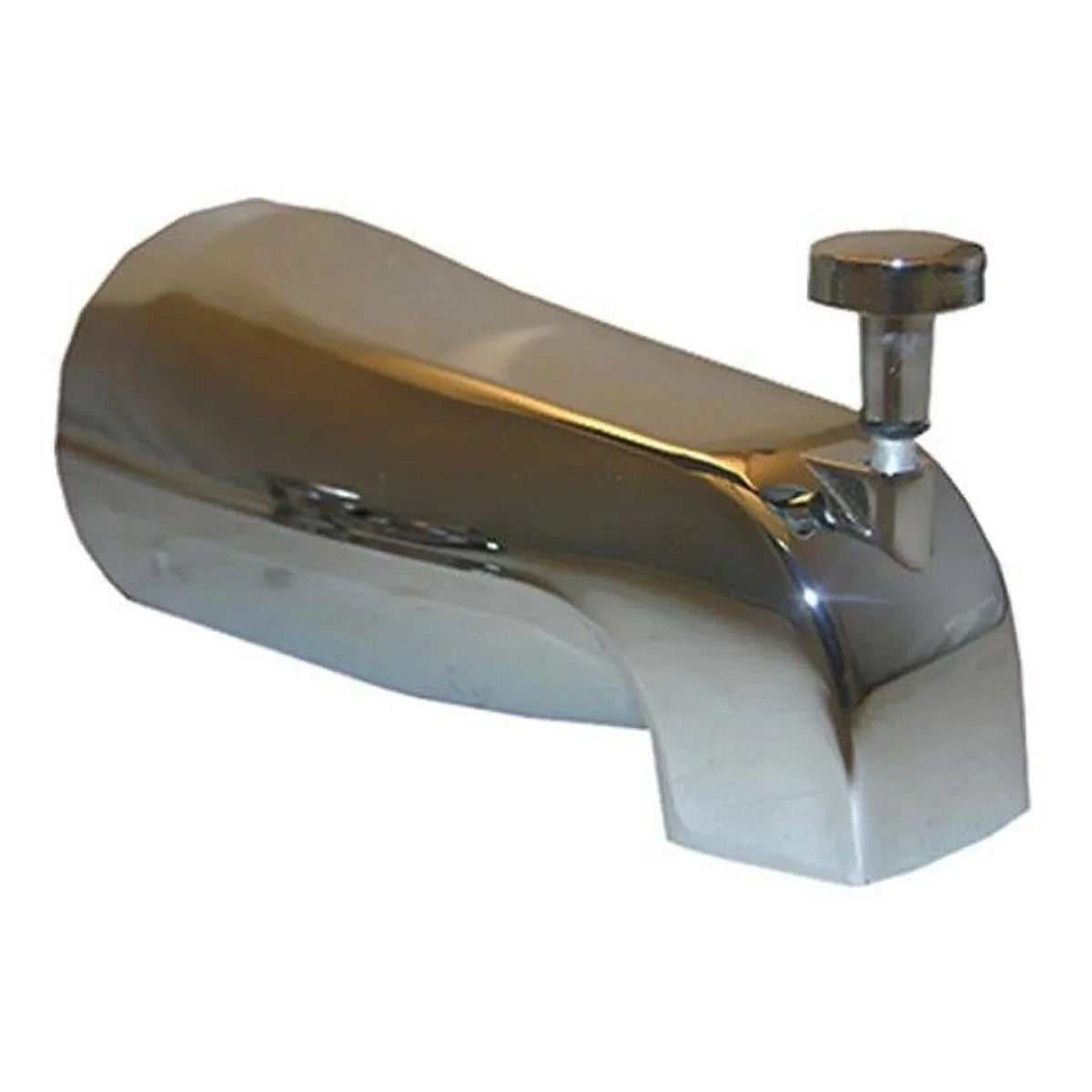 08-1013 Bathtub Diverted Sizepout, Chrome - 0.63 in.