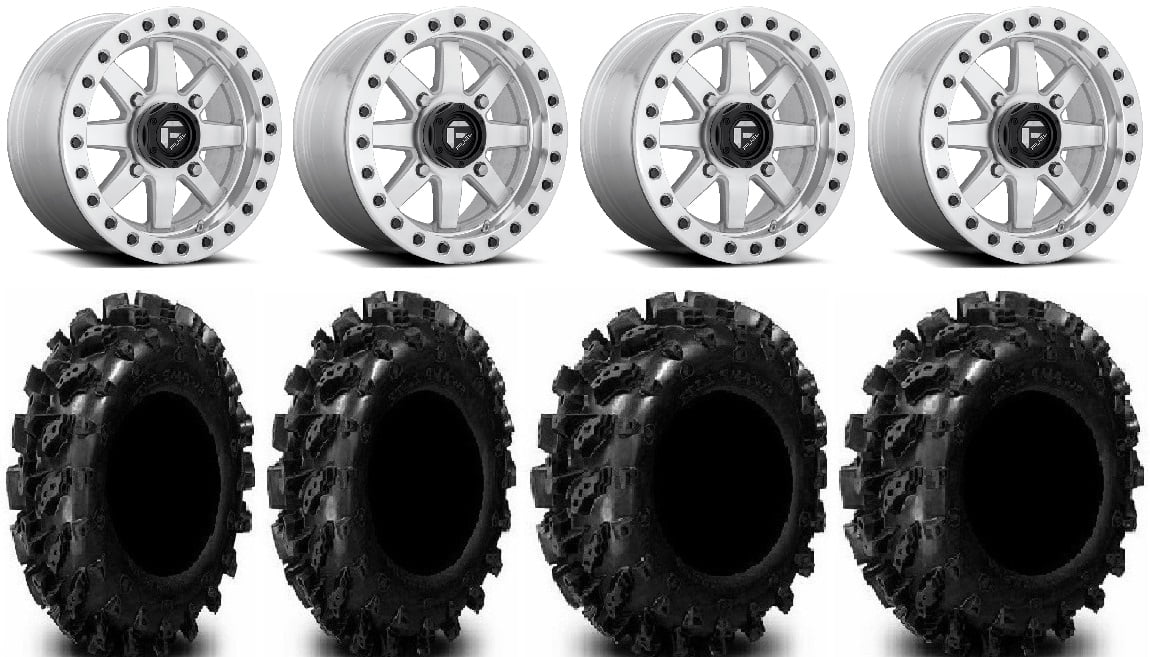 Fuel Maverick Bdlk Mh 14" Wheels 29.5" Sizewamp Lite Tires Polaris RZR XP 1000 / PRO XP / Ranger XP 900/1000