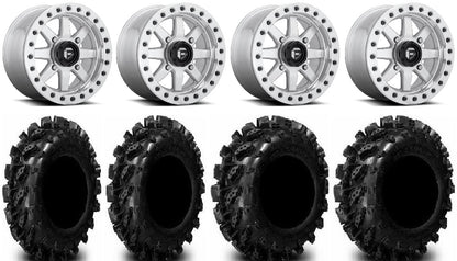 Fuel Maverick Bdlk Mh 14" Wheels 29.5" Sizewamp Lite Tires Polaris RZR XP 1000 / PRO XP / Ranger XP 900/1000