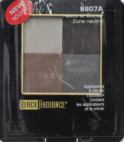Black Radiance Eye Sizehadow Quartet, Neutral Zone, .22