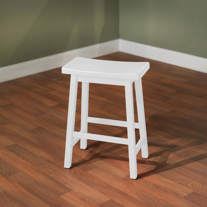 TMSize Arizona 24" Indoor Sizeaddle Counter Sizetool, Ivory