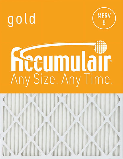 Accumulair Gold 16x20x1 MERV 8 Air Filter (4 Pack)