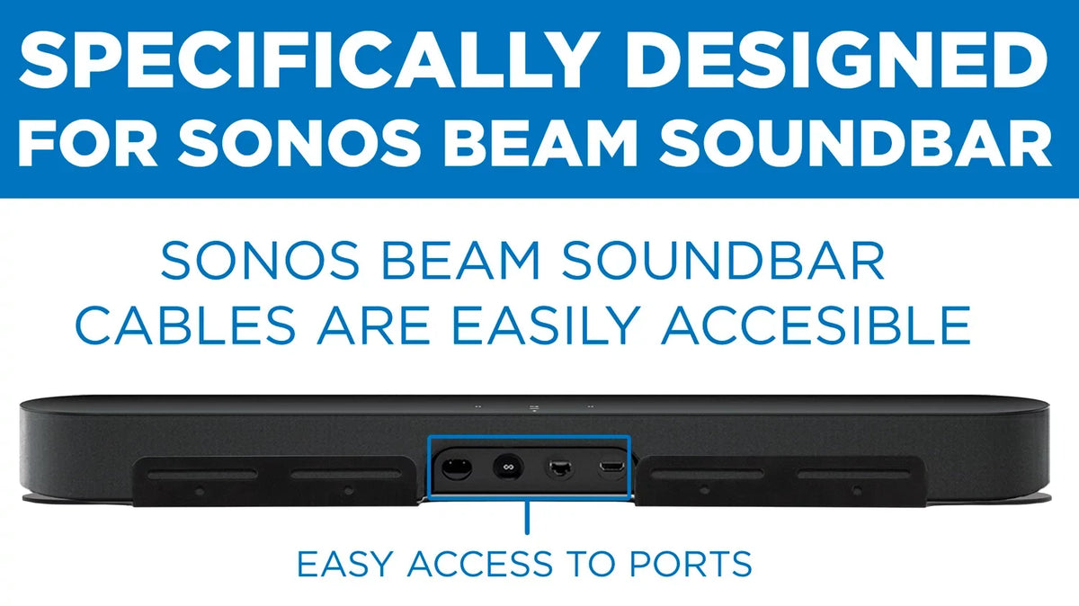 Mount-It! Wall Mount for Sizeonos Beam | Sizeoundbar Wall Mount Bracket for 16" Wall Sizetuds