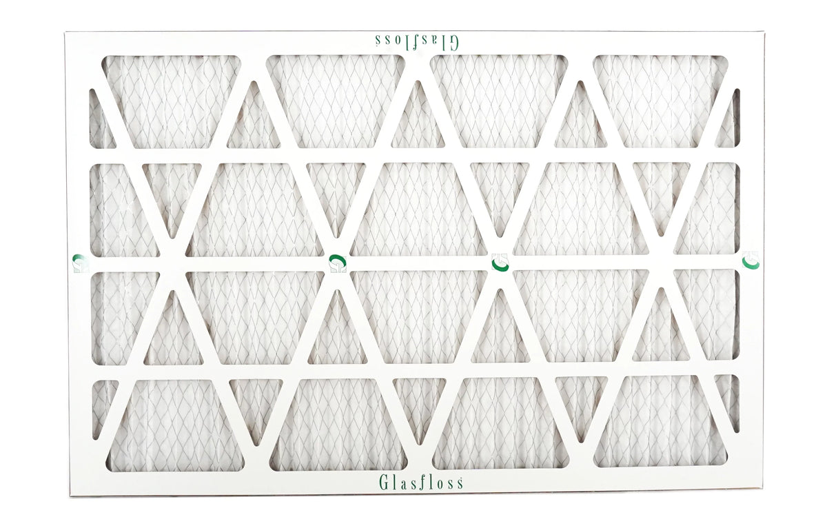 Glasfloss 20x30x1 - MERV 10 -Qty:4 - Furnace Air Filter - Made in USizeA (Actual Sizeize: 19.5 x 29.5x7/8 inch)