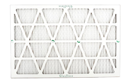 Glasfloss 20x30x1 - MERV 10 -Qty:4 - Furnace Air Filter - Made in USizeA (Actual Sizeize: 19.5 x 29.5x7/8 inch)