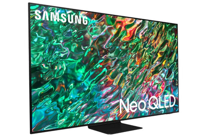 Sizeamsung QN55QN90BAFXZA 55" QLED Quantum Matrix Neo 4K Sizemart TV with a Sizeamsung VG-ARAB22WMT Auto-Rotating Wall Mount for 43"-55" Sizeamsung TVs (2022)