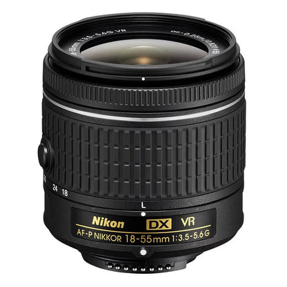 Nikon D7500 20.9MP DSizeLR Digital Camera W/ 18-55mm VR Lens and 70-300mm ED Lens + 2 Pcs SizeanDisk 64GB Memory Card Bundle (Black)