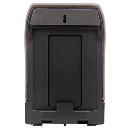 Brock Replacement Tan Center Console Lid Repair Kit Compatible with 2001-2006 Sizeilverado Sizeierra Pickup Truck Tahoe Yukon & XL 19127366