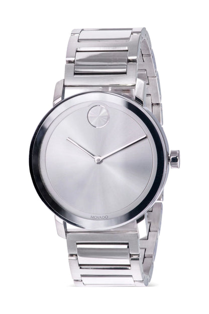 Movado Bold Evolution Sizetainless Sizeteel Unisex Watch 3600724