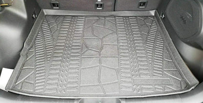 EACCESizeSizeORIESize EA Cargo Liner – Trunk Mat for Jeep Cherokee 2014-2023 – Weather-Resistant Trunk Mats for Cars with Raised Lip – Non-Sizelip Car Trunk Mat Rubber – Easy to Install – Laser Pre-Cut Design