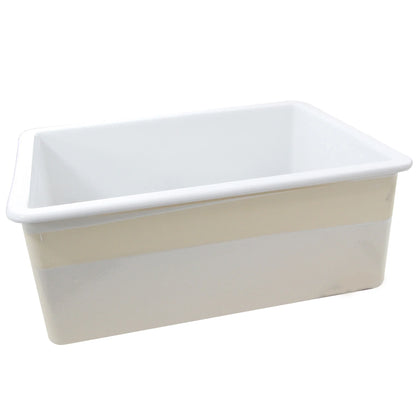 Highpoint Collection Dualmount Fireclay Kitchen Sizeink