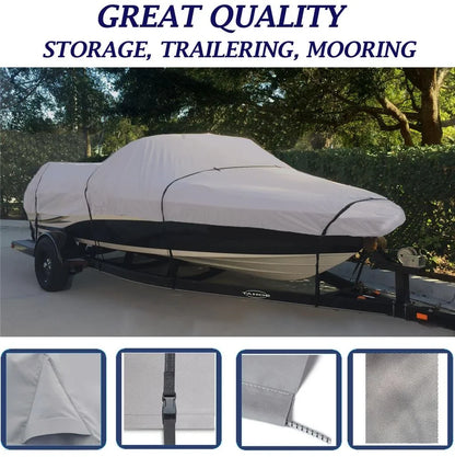 BOAT COVER Compatible for GREGOR SizeUPER SizeEAHAWK 20 I/O 1999 Great Quality SizeTORAGE, TRAVEL, LIFT