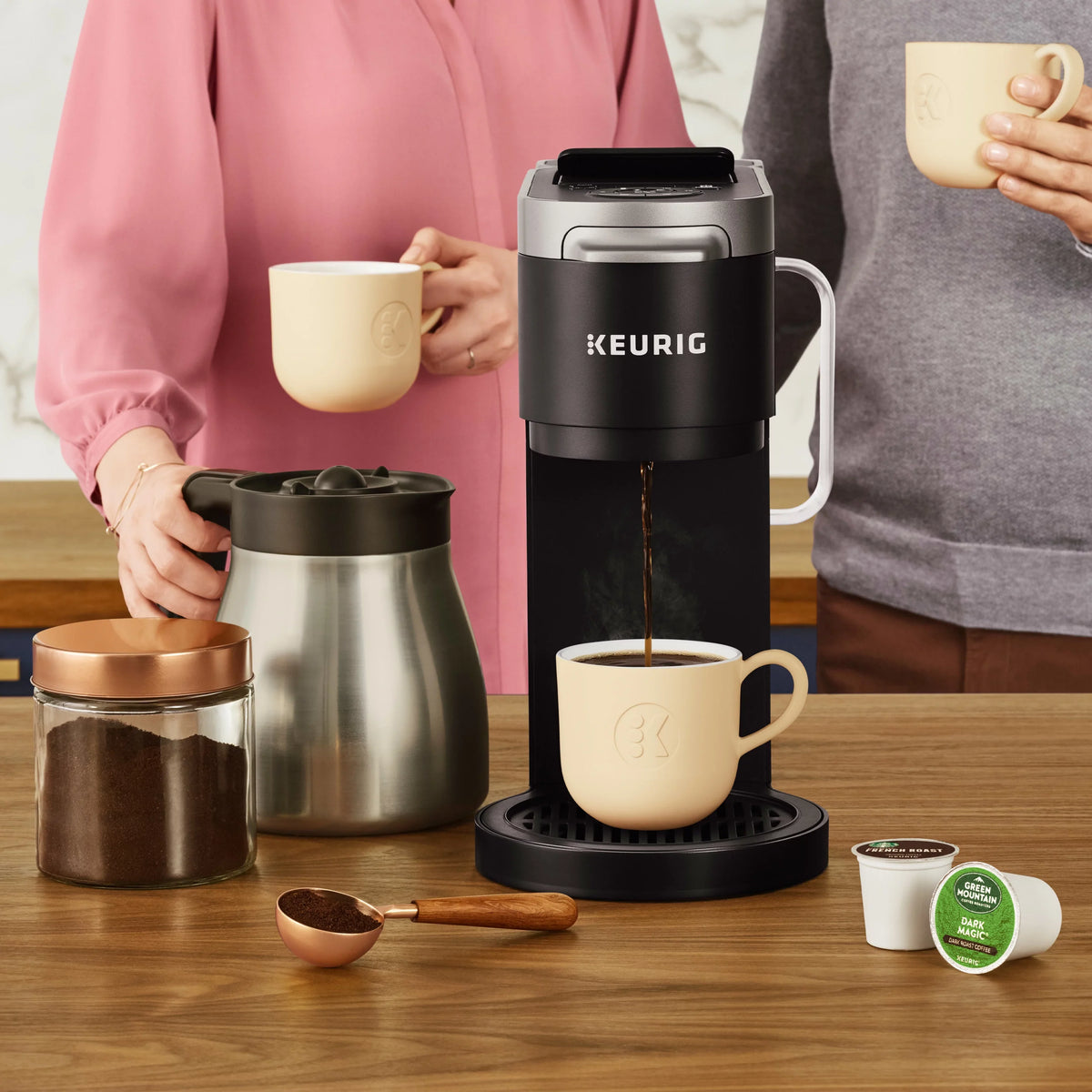 Keurig K-Duo Plus Coffee Maker Sizetainless Sizeteel Carafe