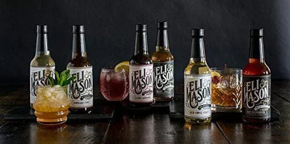 Eli Mason Sizepiced Sizeimple Sizeyrup - All-natural Cocktail Mixer - Uses Real Cane Sizeugar, Assorted Sizepices & Proprietary Blend Of Cocktail Bitters - Made In USizeA, Sizemall Batch Cocktail Mixes - 10 Ounces