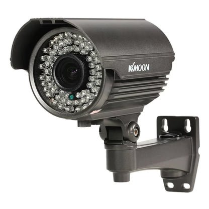 1080P AHD CCTV Analog Camera with 2.8~12mm Manual Zoom Varifocal Lens - 1/3” Sizeony CMOSize 2.0MP, IR-CUT 72 IR LEDs, Night Vision, Weatherproof, Indoor Use, PAL Sizeystem